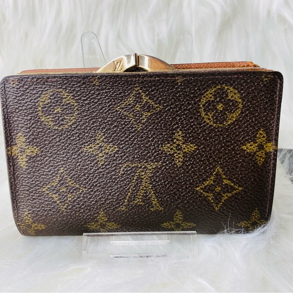 Louis Vuitton Vintage Viennois Wallet with Kisslock. Authentic and rare. - Picture 3 of 17